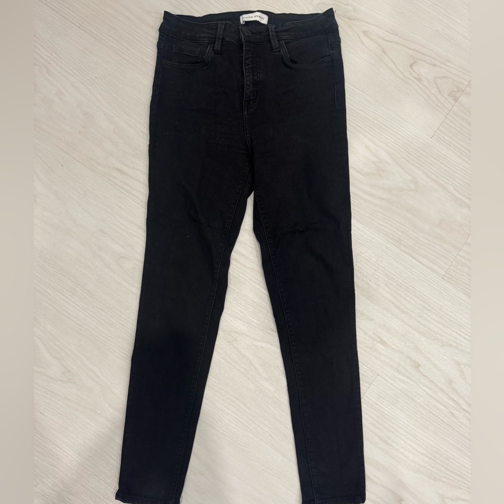 FLYING MONKEY BLACK SKINNY JEANS